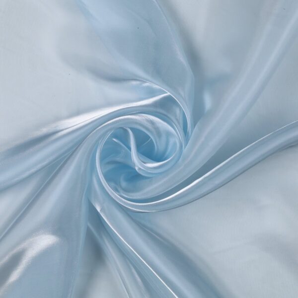 Organza Lucida - al Metro - Celeste Baby