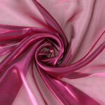 Organza Lucida - al Metro - Fucsia Scuro