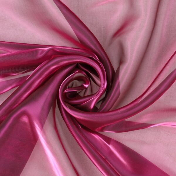 Organza Lucida - al Metro - Fucsia Scuro