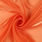 Organza Lucida - al Metro - Arancio