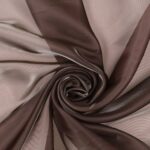 Organza Lucida - al Metro - Marrone