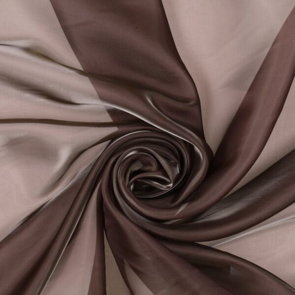 Organza Lucida - al Metro - Marrone
