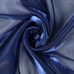Organza Lucida - al Metro - Blu Royal