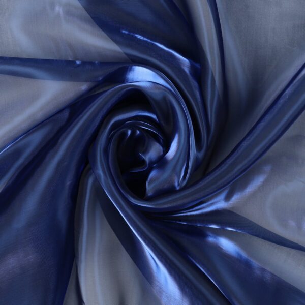 Organza Lucida - al Metro - Blu Royal