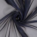 Organza Lucida - al Metro - Blu Navy