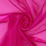 Organza Lucida - al Metro - Fucsia Pop