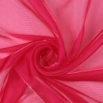 Organza Lucida - al Metro - Corallo