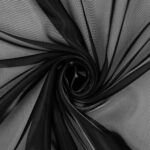 Organza Lucida - al Metro - Nero