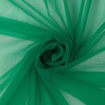 Tulle Sposa Mano Seta (Monobava) - Emerald