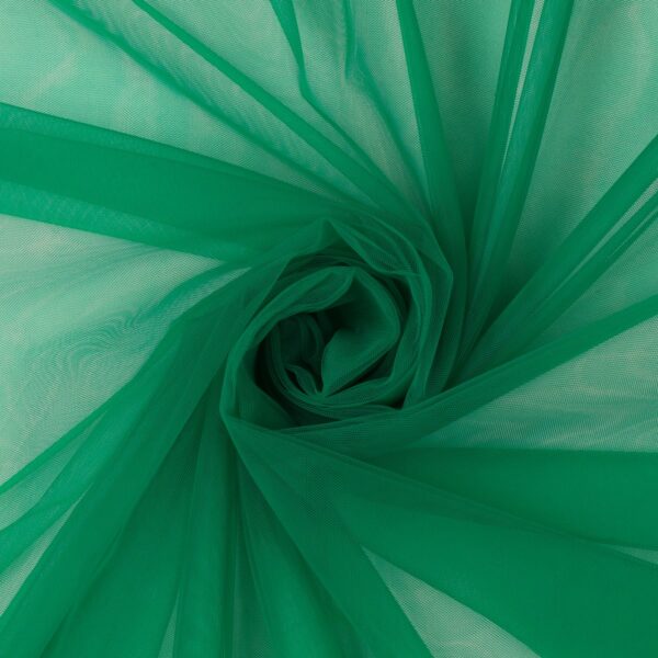 Tulle Sposa Mano Seta (Monobava) - Emerald