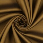 Tessuto Mikado Tinta Unita - al Metro - Ottone - Mezzo Metro