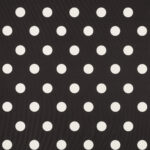 Lycra Fantasia SGV Carnival - Pois Grandi Fondo Nero Pois Bianchi