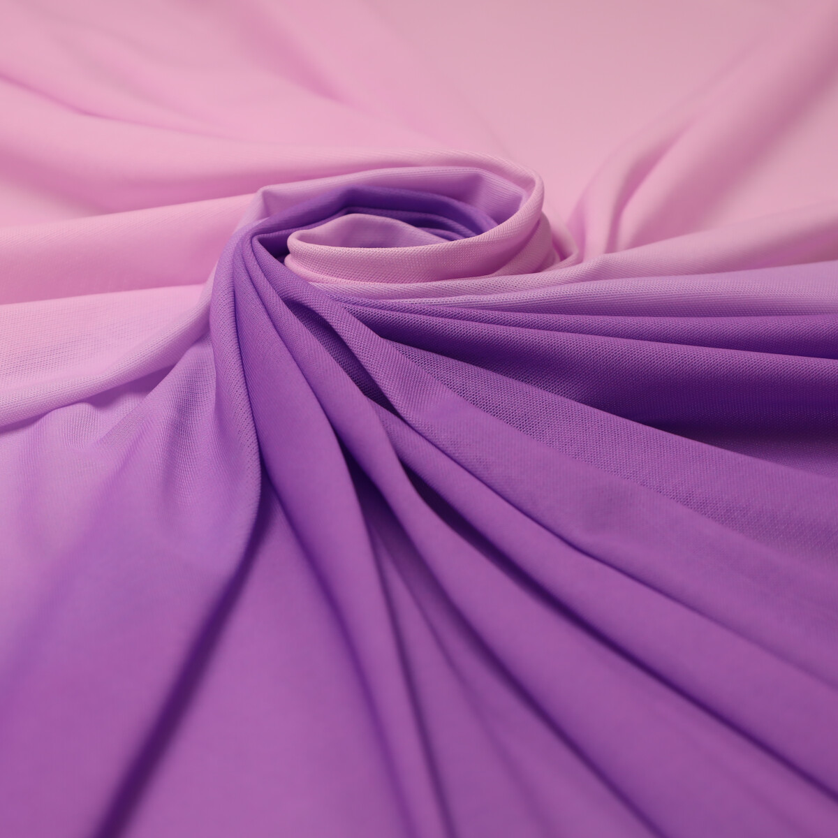 Mesh (Tulle) Bielastico Degradé-01-Viola sfumato