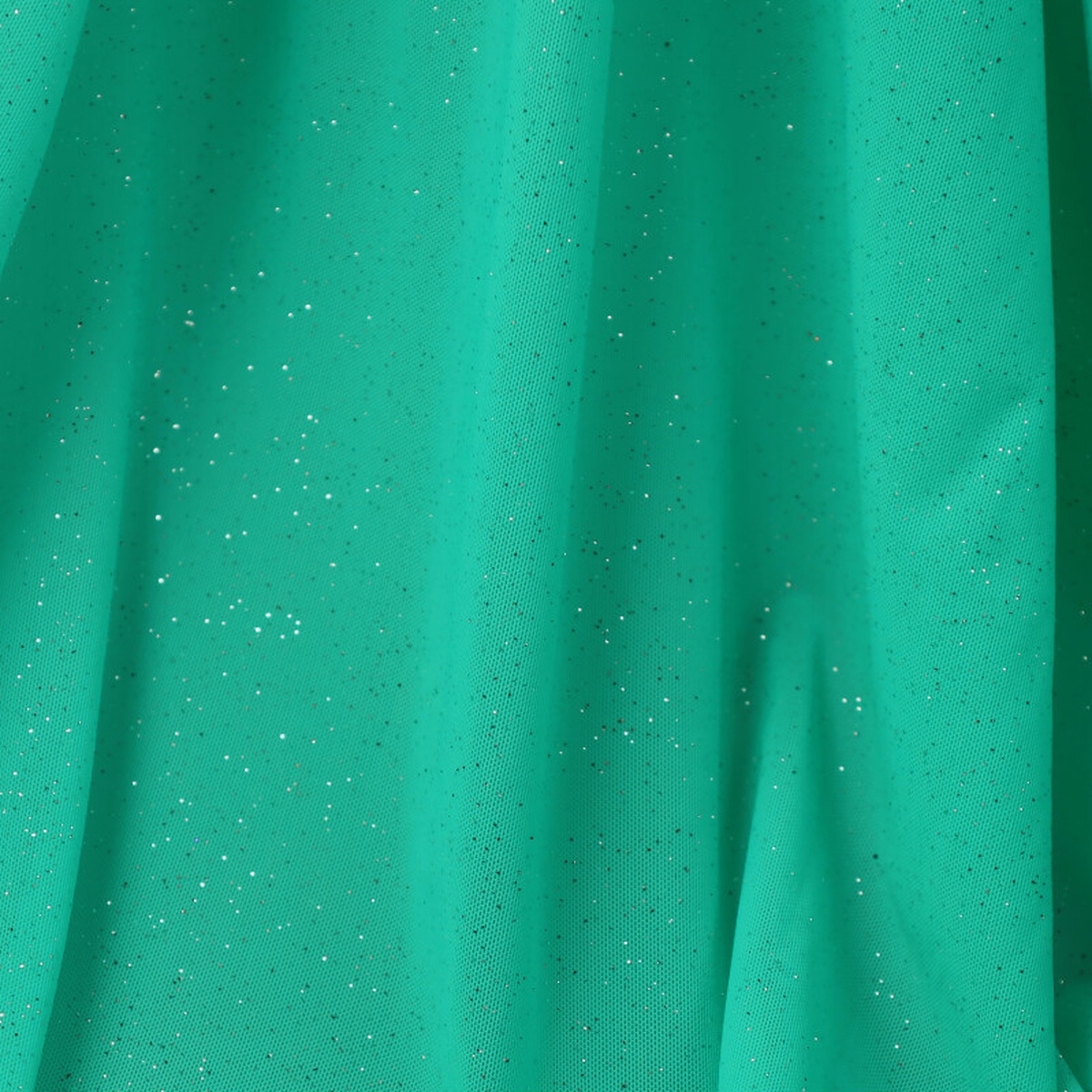 Tessuto Mesh (Tulle) Monoelastico Glitter Polvere di Stelle – al Metro – Tiffany Glitter Argento._1200