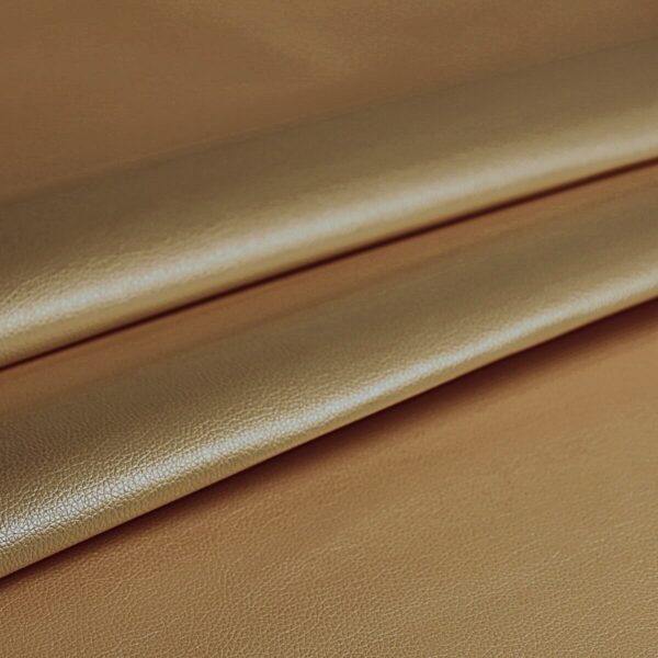 Similpelle Arredamento Puntinata - Oro