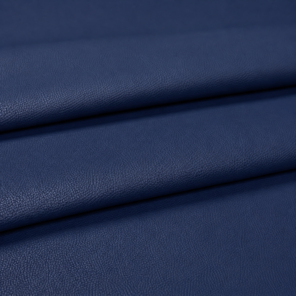 Similpelle Arredamento Puntinata - Blu Navy