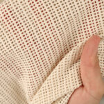 Rete Corda Naturale al Metro - Tessuto Rustico 100% Cotone