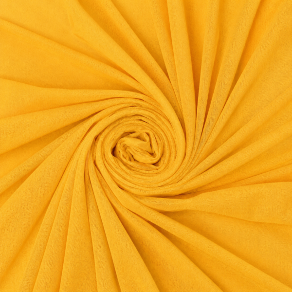 Tessuto Mesh (Tulle) Bielastico - Girasole - Mezzo Metro