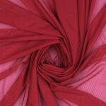 Tessuto Mesh (Tulle) Bielastico - Bordeaux - Mezzo Metro