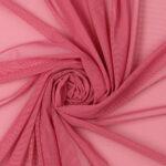 Tessuto Mesh (Tulle) Bielastico - Rosa Cameo - Mezzo Metro